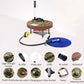 AQUAROBO 519 Scuba Diving Ventilator,Diving Ventilator, Portable Rechargeable Scuba Diving Tank, Waterproof Air Compressor with 49 ft Hose & Diving Breathing Regulator Octopus Hookah with Mouthpiece（3~6Hours）