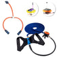 Aquarobo Dive Systems Accessory Upgrade Metal Tee Tube,Y-type separation tube, diving snorkel separation tube (double divers mode or single diver BCD mode)